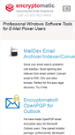 Mobile Screenshot of encryptomatic.com